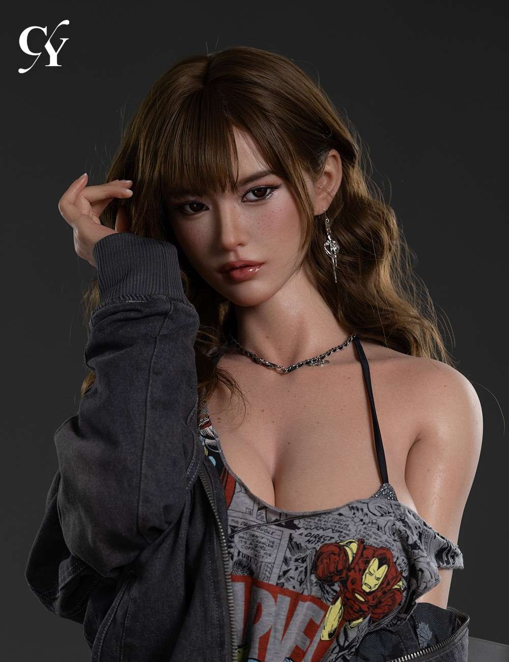 TOP CY Doll 168cm (5ft6') F-Cup Sexy Silicone Sexdoll - Yuri