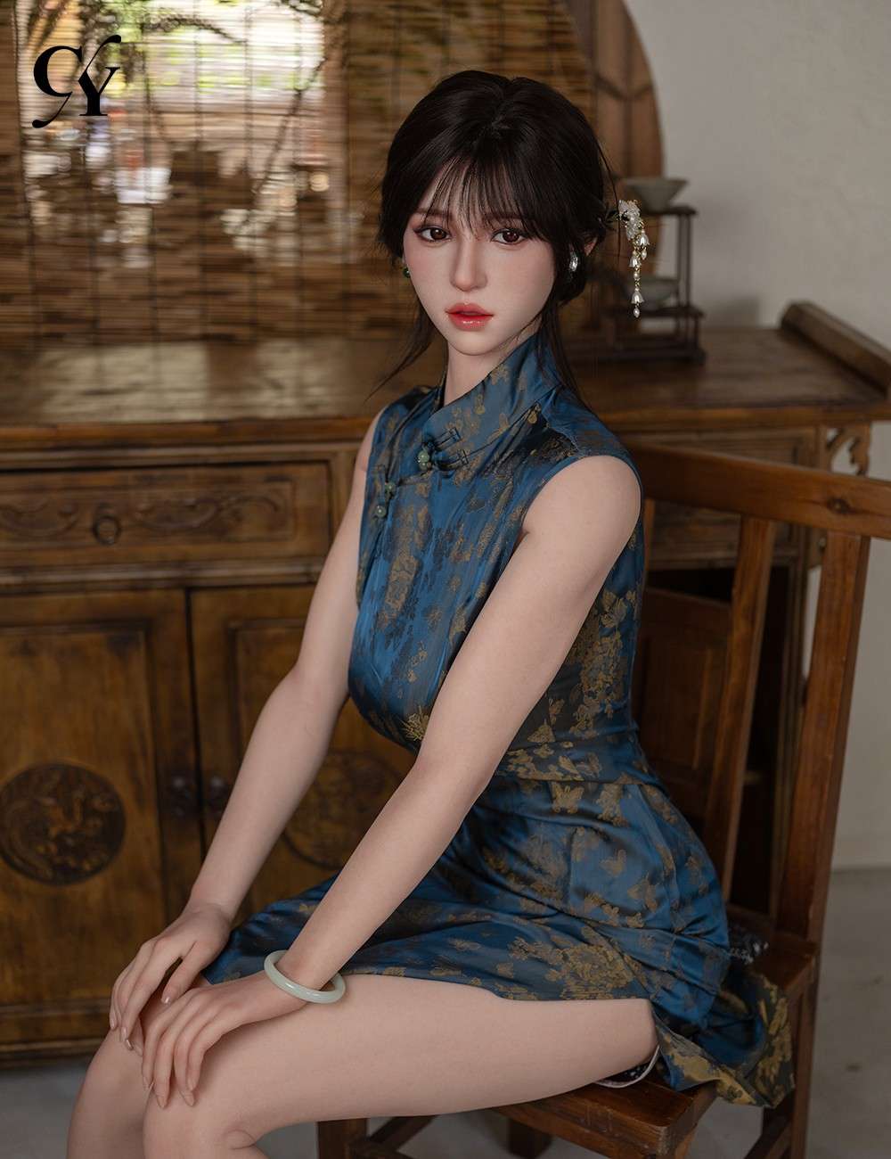 TOP CY Doll 168cm (5ft6') F-Cup Young Asian Sex Dolls - Zhimin ROS Head