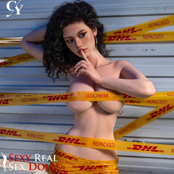 168cm (5ft6') F-Cup Silicone Real Doll Sex Dolls - Tanya, TOP CY Doll, , Sexy Real Sex Dolls