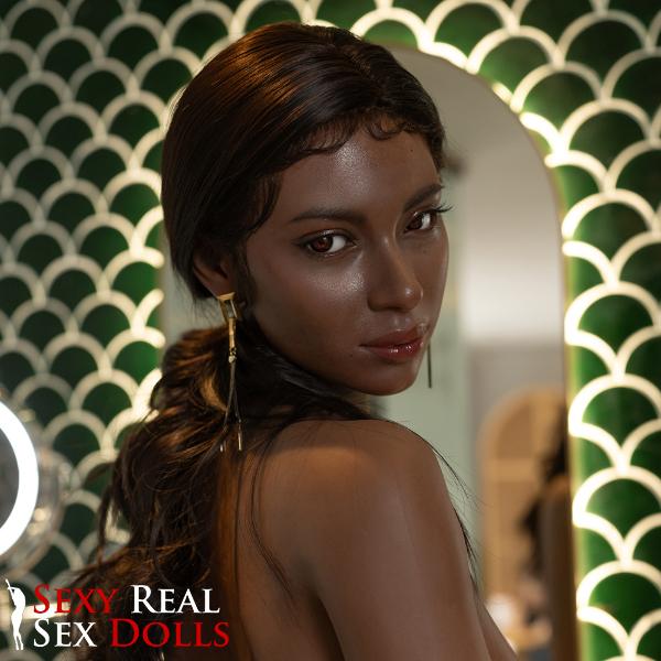 170cm (5ft7') C-Cup Silicone Ebony Sex Dolls - Zaria, TOP CY Doll, , Sexy Real Sex Dolls
