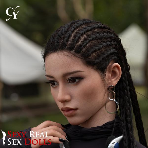 170cm (5ft7') D-Cup Build Your Own Silicone Sex Doll - Amber 2, TOP CY Doll, , Sexy Real Sex Dolls