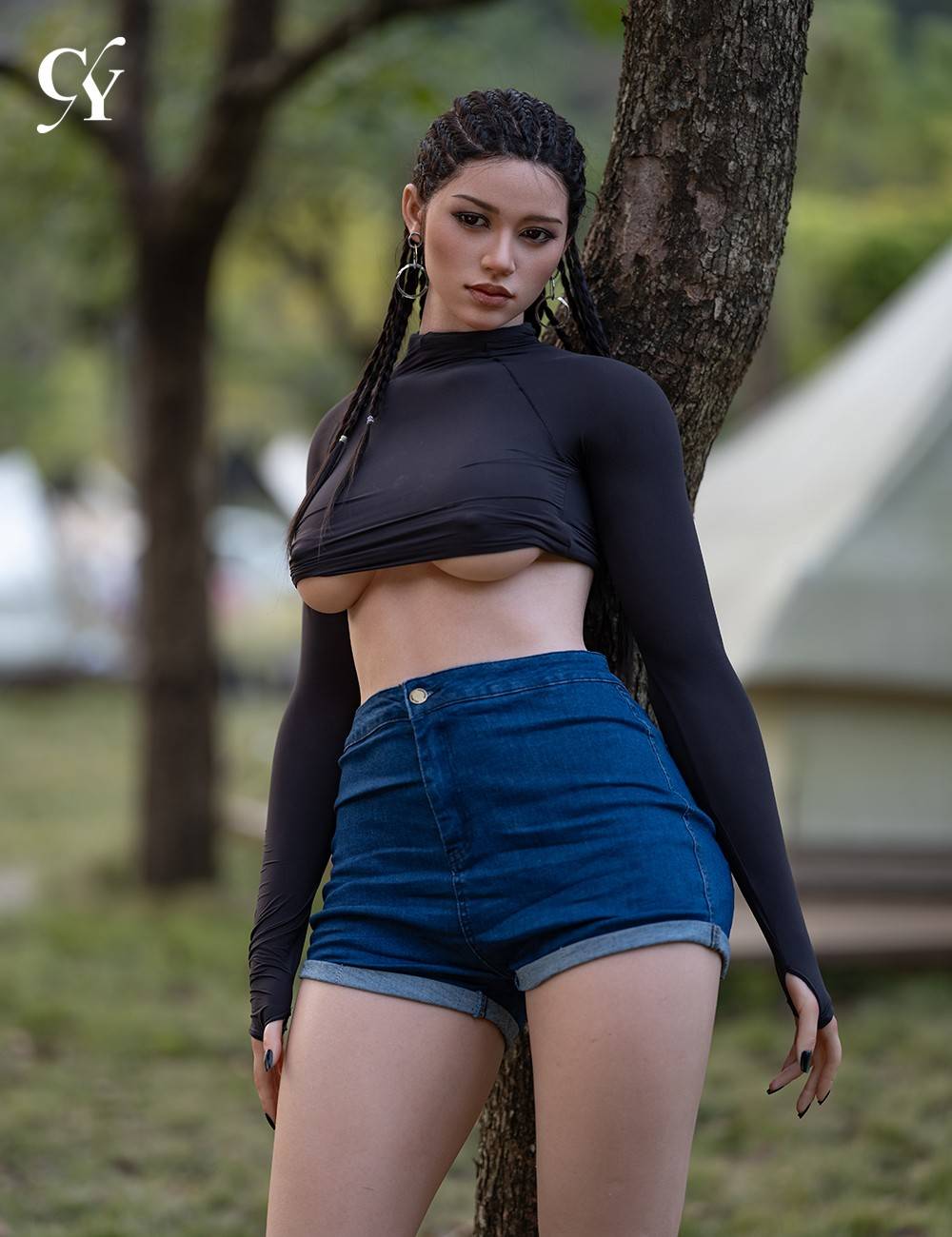 TOP CY Doll 170cm (5ft7') D-Cup Build Your Own Silicone Sex Doll - Amber 2