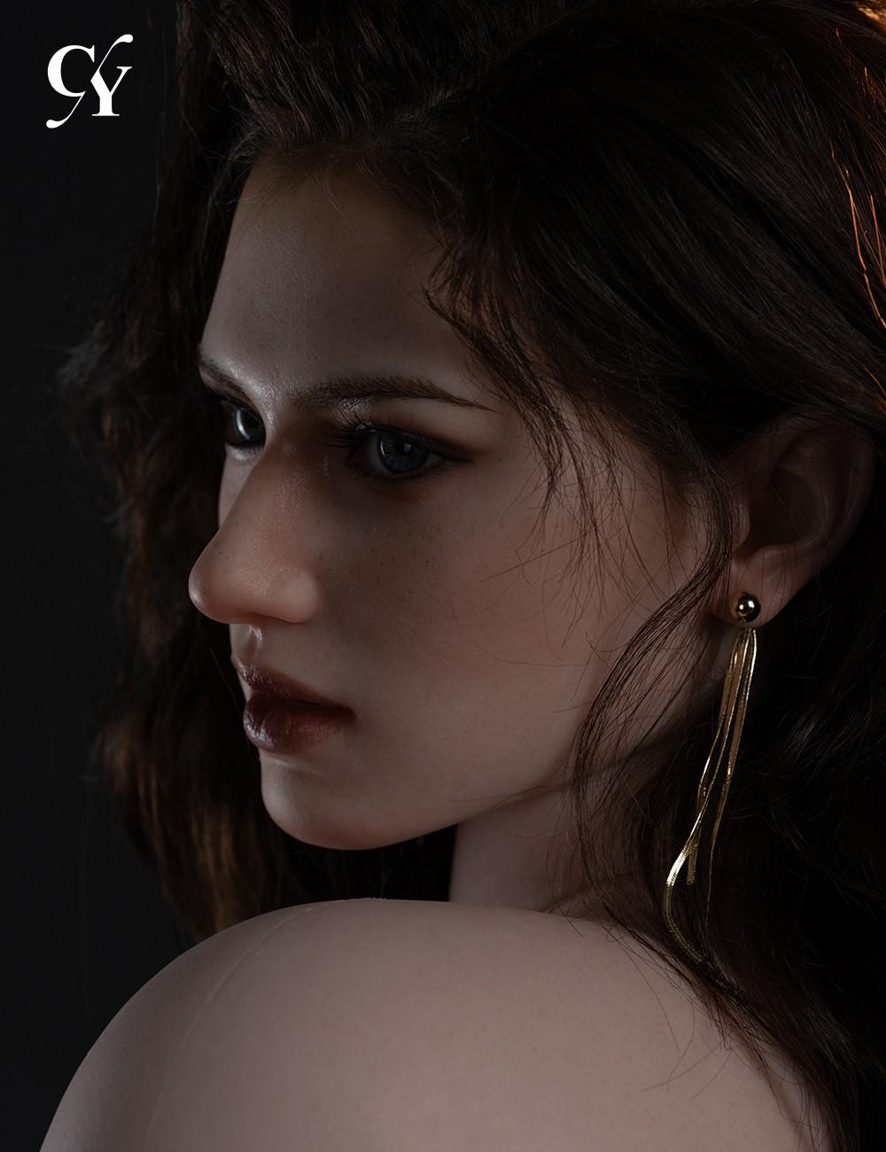 TOP CY Doll 176cm (5ft9") Fashion Designer Silicone Sex Doll  - E-Cup - Elva