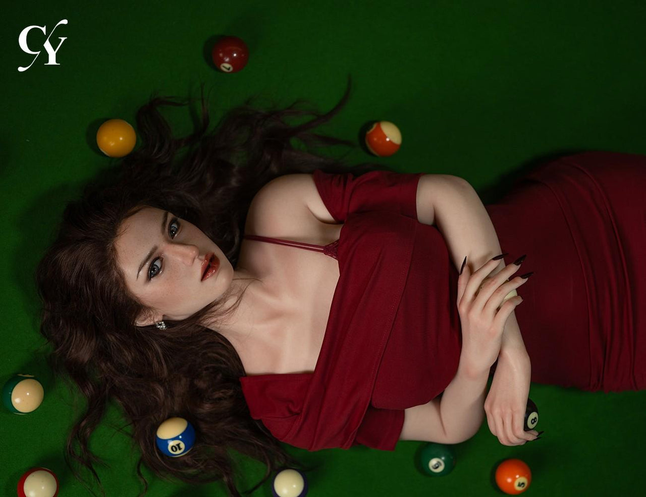 TOP CY Doll 176cm (5ft9") Romantic Aura Silicone Sex Doll - E-Cup  - Elva