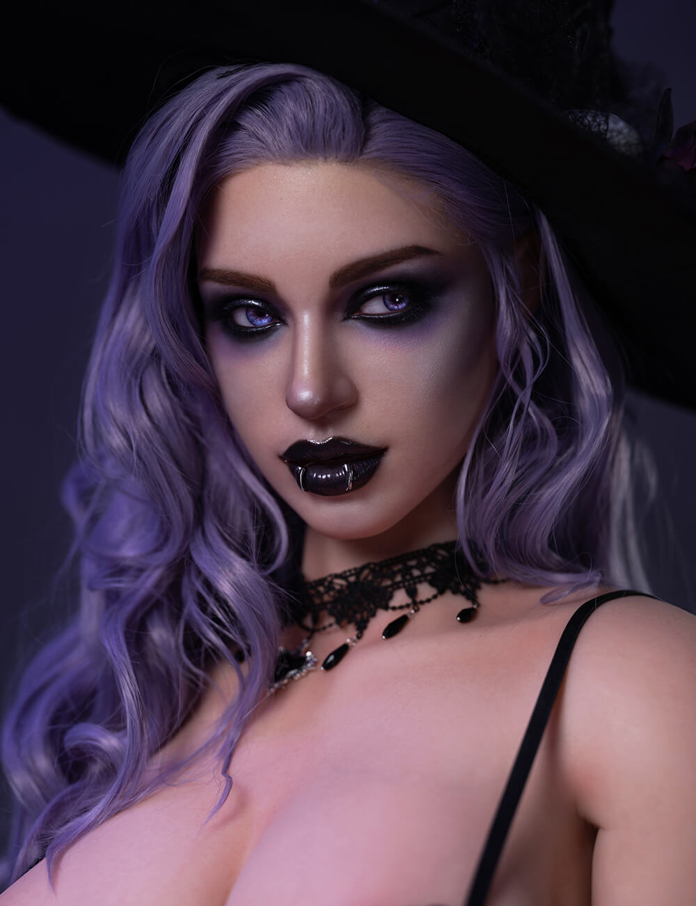 TOP CY Doll 176cm (5ft9") Sexy Witch Fantasy ROS Head Sex Doll - E-Cup - Elodie