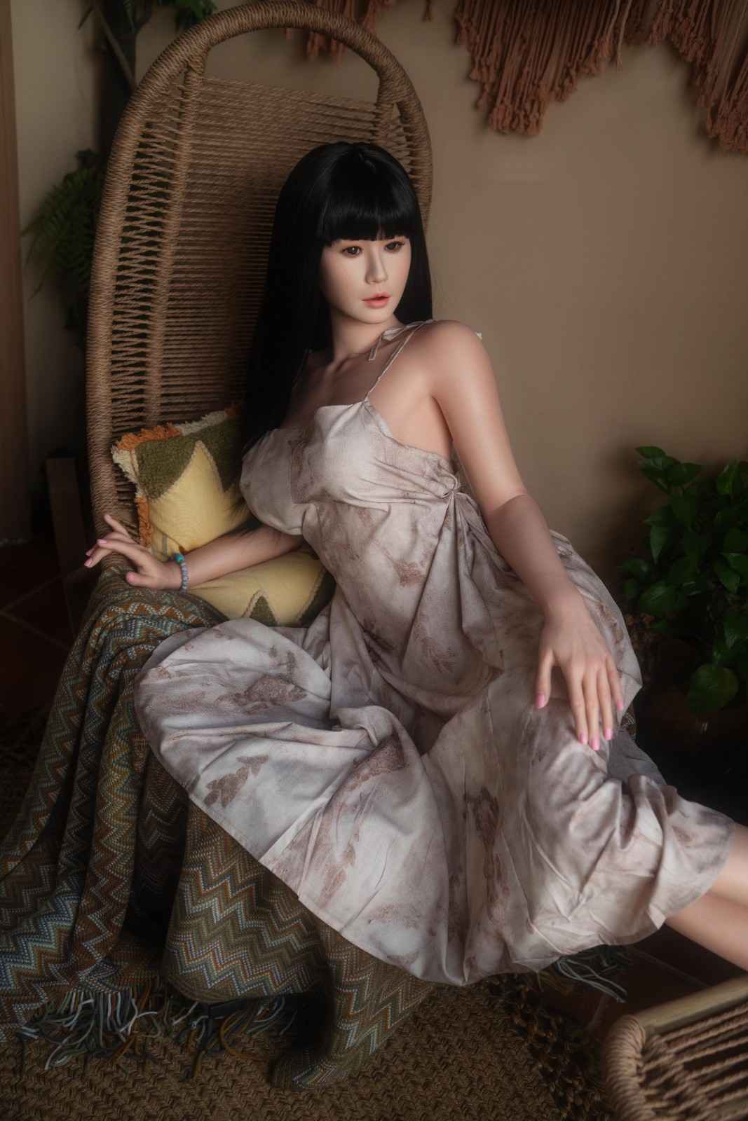 Top Fire Doll 158cm (5ft1") Silicone Sex Love Doll For Men ROS Head - D-Cup – Rose