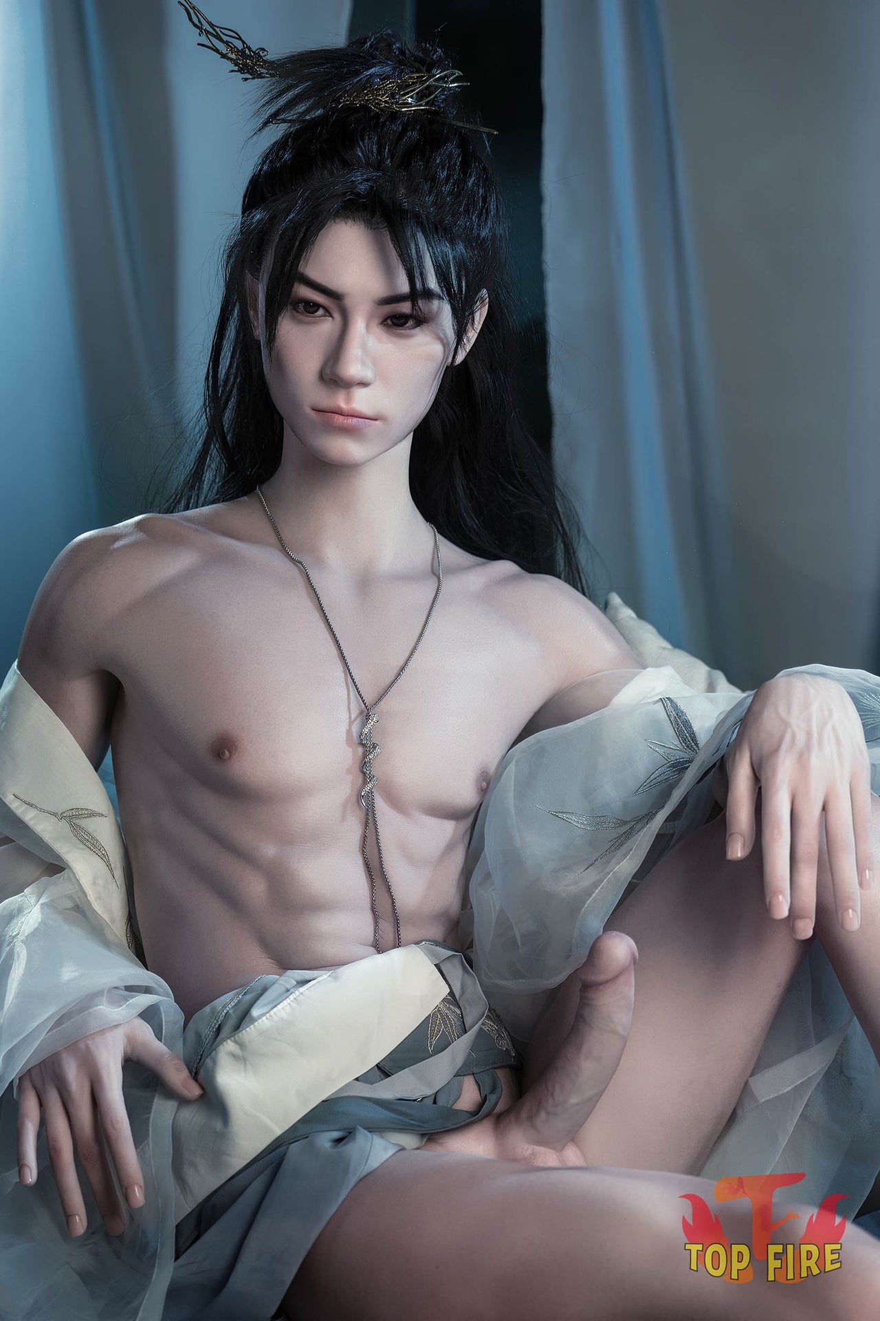 173cm (5ft8") T70-Max Male Silicone Sex Doll, Top Fire Doll, , SRSD