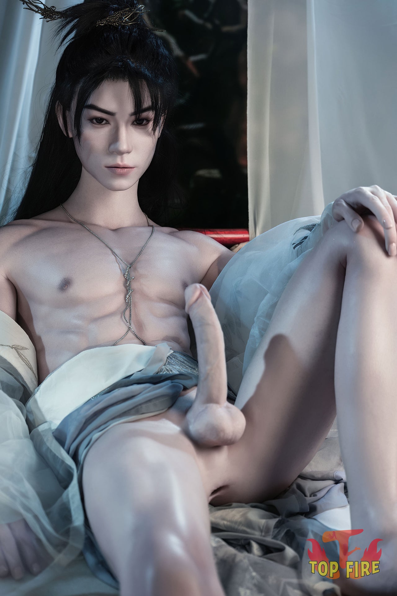 173cm (5ft8") T70-Max Male Silicone Sex Doll, Top Fire Doll, , SRSD