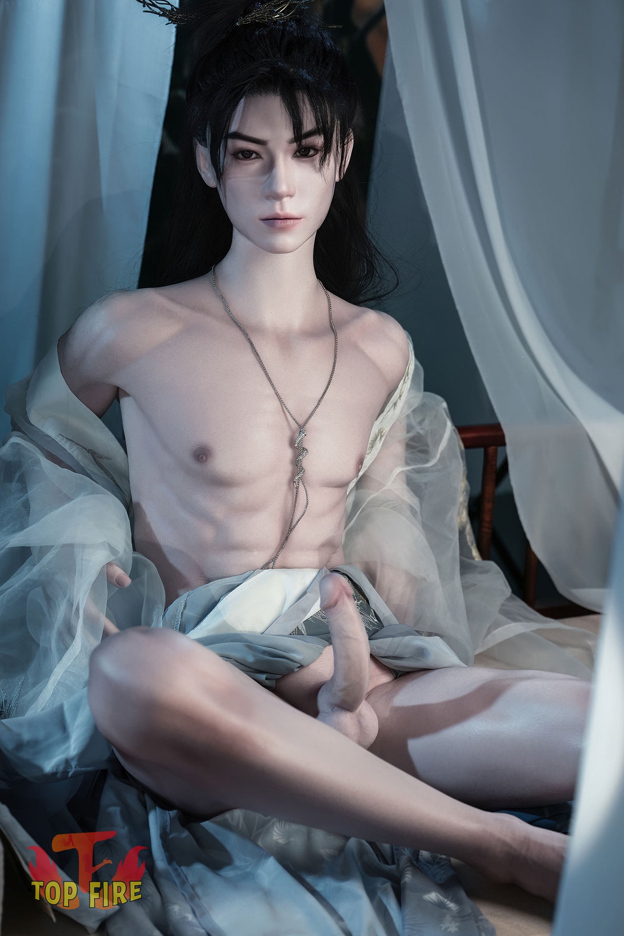 173cm (5ft8") T70-Max Male Silicone Sex Doll, Top Fire Doll, , SRSD
