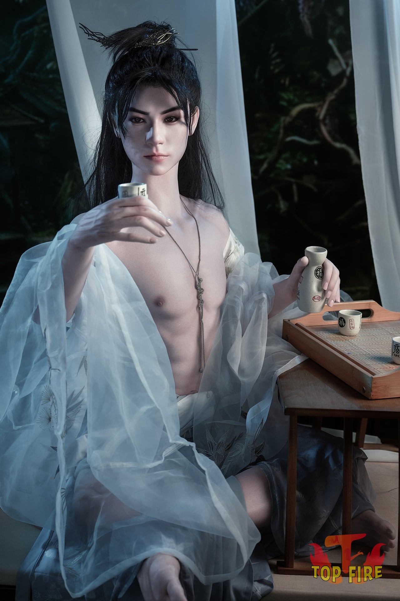 173cm (5ft8") T70-Max Male Silicone Sex Doll, Top Fire Doll, , SRSD