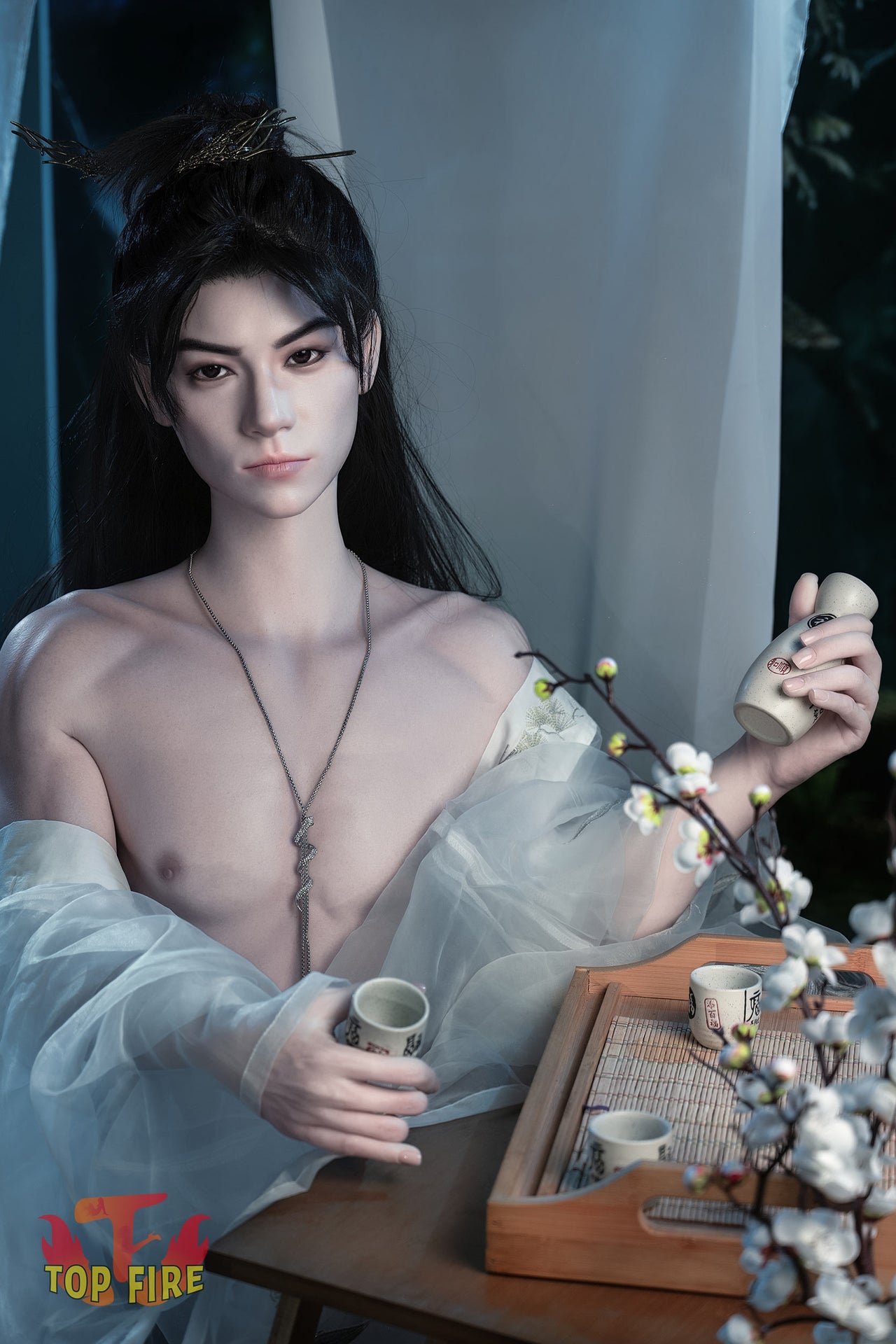 173cm (5ft8") T70-Max Male Silicone Sex Doll, Top Fire Doll, , SRSD