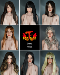 Top Fire Doll Top Fire Extra Wigs