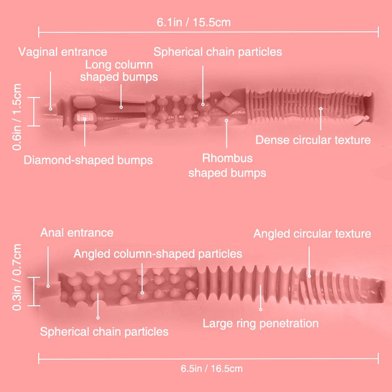 64cm (25.1") Fit Sex Doll Torso - Hannah