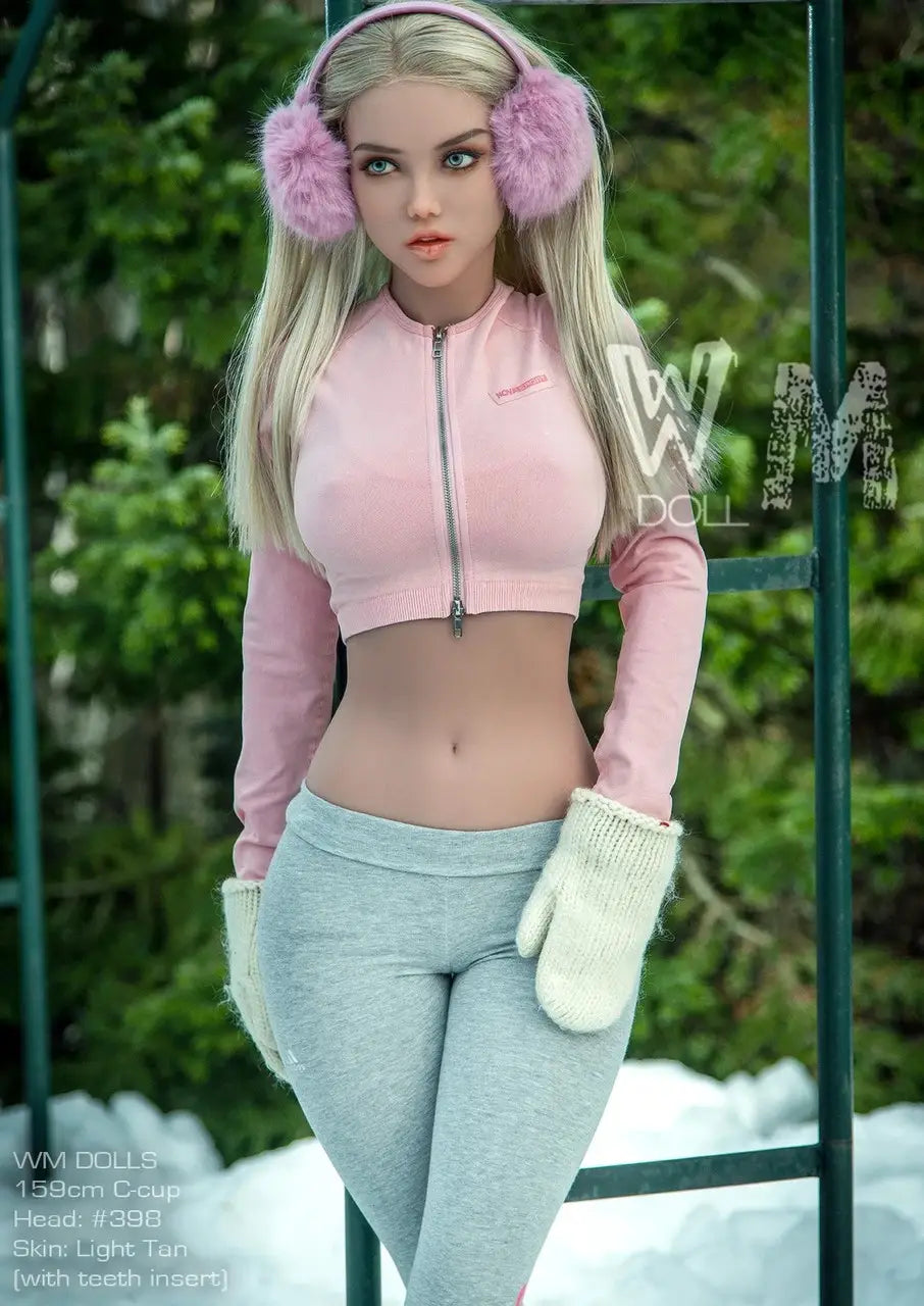 WM Dolls 159cm (5ft2') C-Cup Pretty Blonde Girl with Sexy Firgure - Head#398 - Tanushree