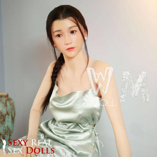 WM Dolls 165cm (5ft5") Silicone Head Busty Asian Love Doll - Shen