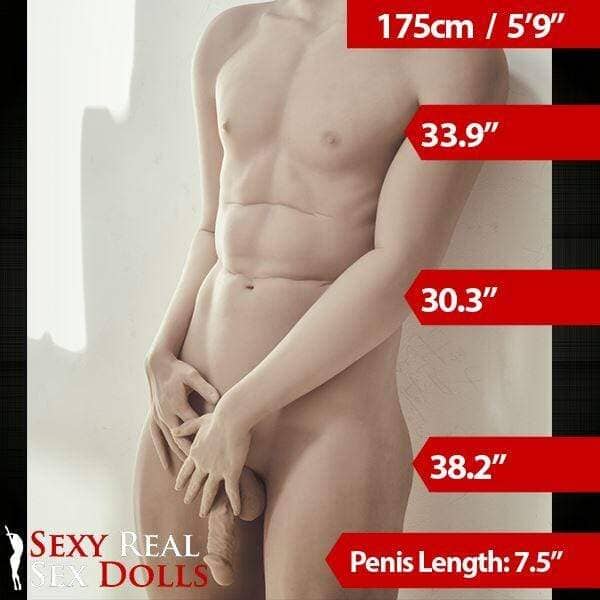 Silicone for Men Full Body Sex Dolls Real Love 1:1 Muscular Life Size Adult  Toys