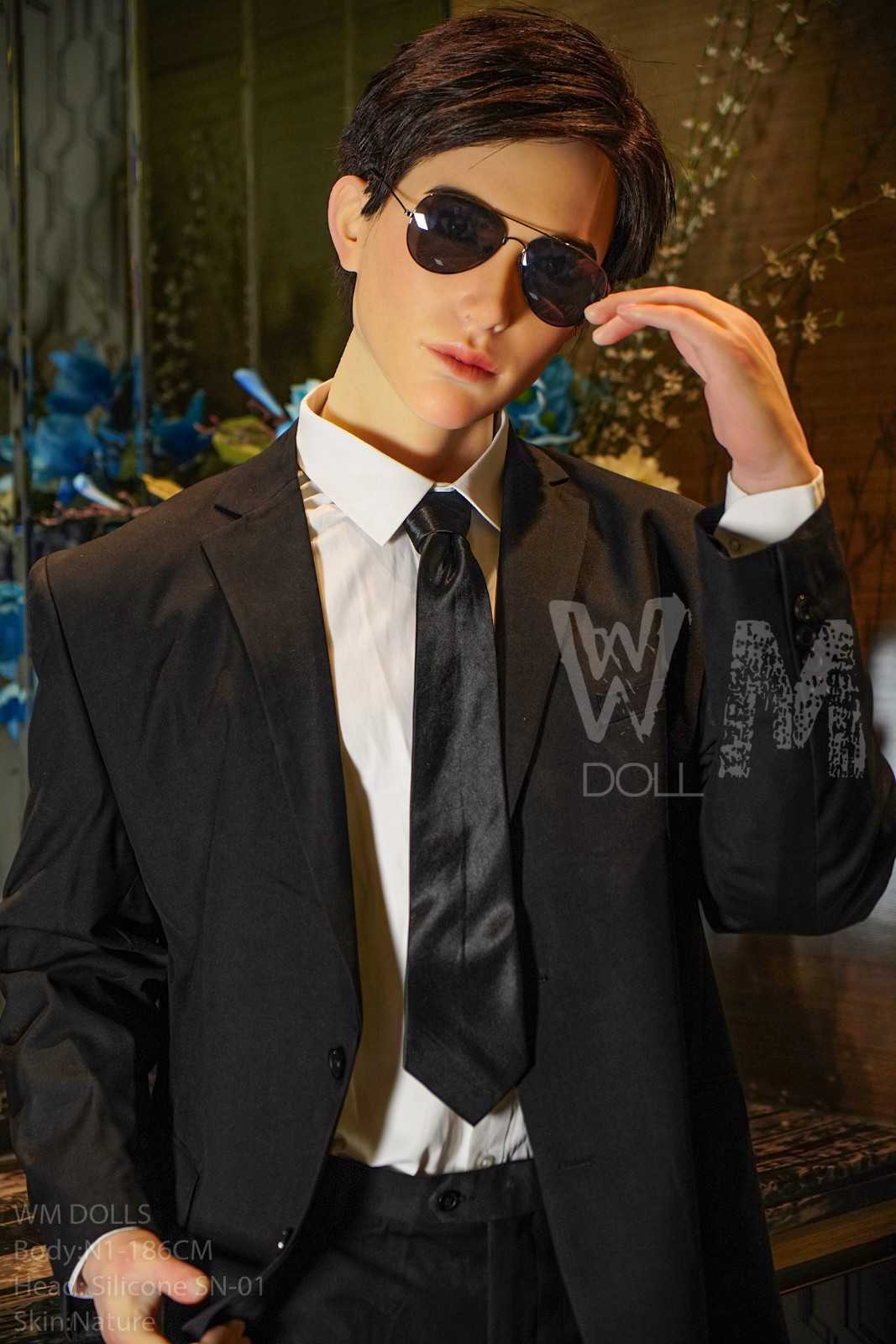 WM Dolls 186cm (6ft1") Ultra Light Silicone Sex Male Doll
