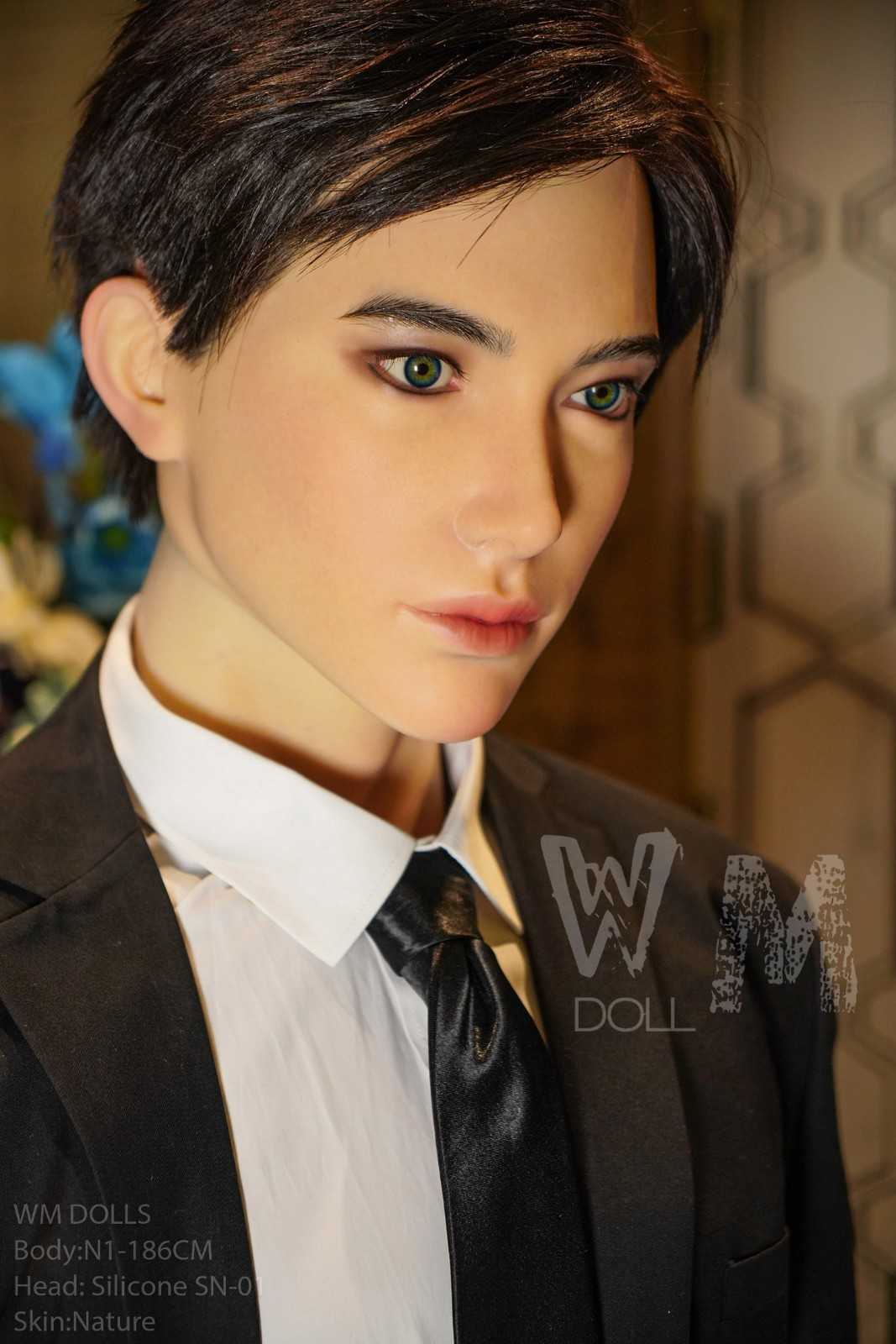 WM Dolls 186cm (6ft1") Ultra Light Silicone Sex Male Doll