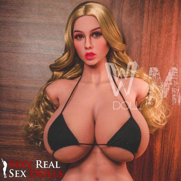 WM Dolls 70cm (2ft4') Ginormous Breast and Nipples Torso Love Doll with Nipple Penetration - Patty