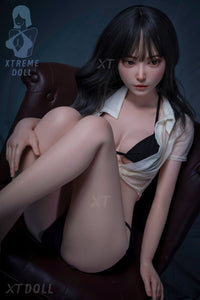 XT Dolls 150cm (4ft 11') D-Cup Sexy Asian Basket Job Full Silicone Doll - Lin