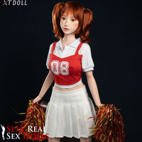 150cm (4ft 9') D-Cup Red Head Cheerleader Silicone Love Doll - Lillia, XT Dolls, , Sexy Real Sex Dolls