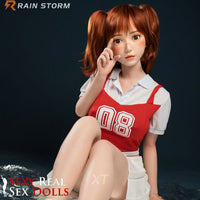 150cm (4ft 9') D-Cup Red Head Cheerleader Silicone Love Doll - Lillia, XT Dolls, , Sexy Real Sex Dolls