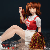 150cm (4ft 9') D-Cup Red Head Cheerleader Silicone Love Doll - Lillia, XT Dolls, , Sexy Real Sex Dolls