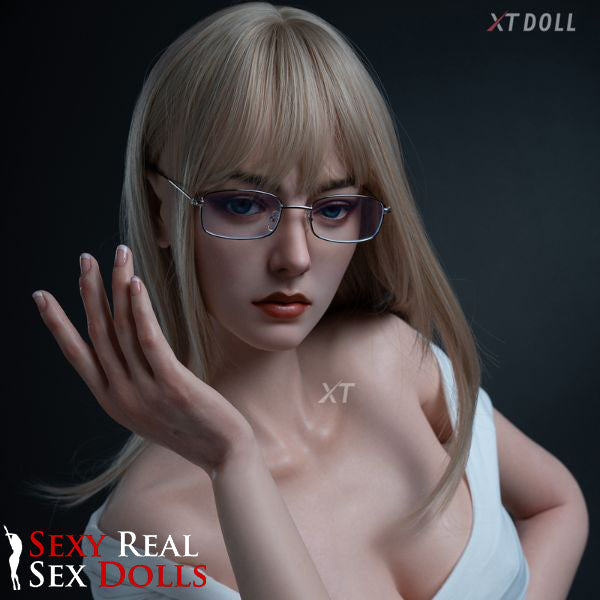 XT Dolls 163cm (5ft 3') F-Cup Slutty Blonde Silicone Sex Doll - Aurelia