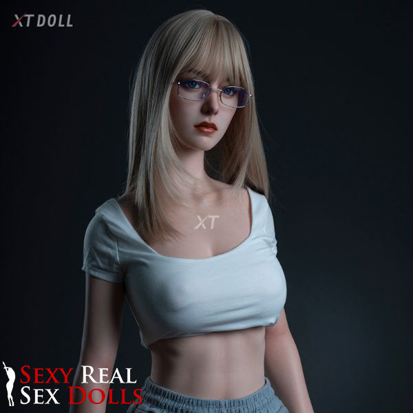 XT Dolls 163cm (5ft 3') F-Cup Slutty Blonde Silicone Sex Doll - Aurelia