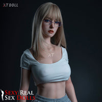 Thumbnail for XT Dolls 163cm (5ft 3') F-Cup Slutty Blonde Silicone Sex Doll - Aurelia