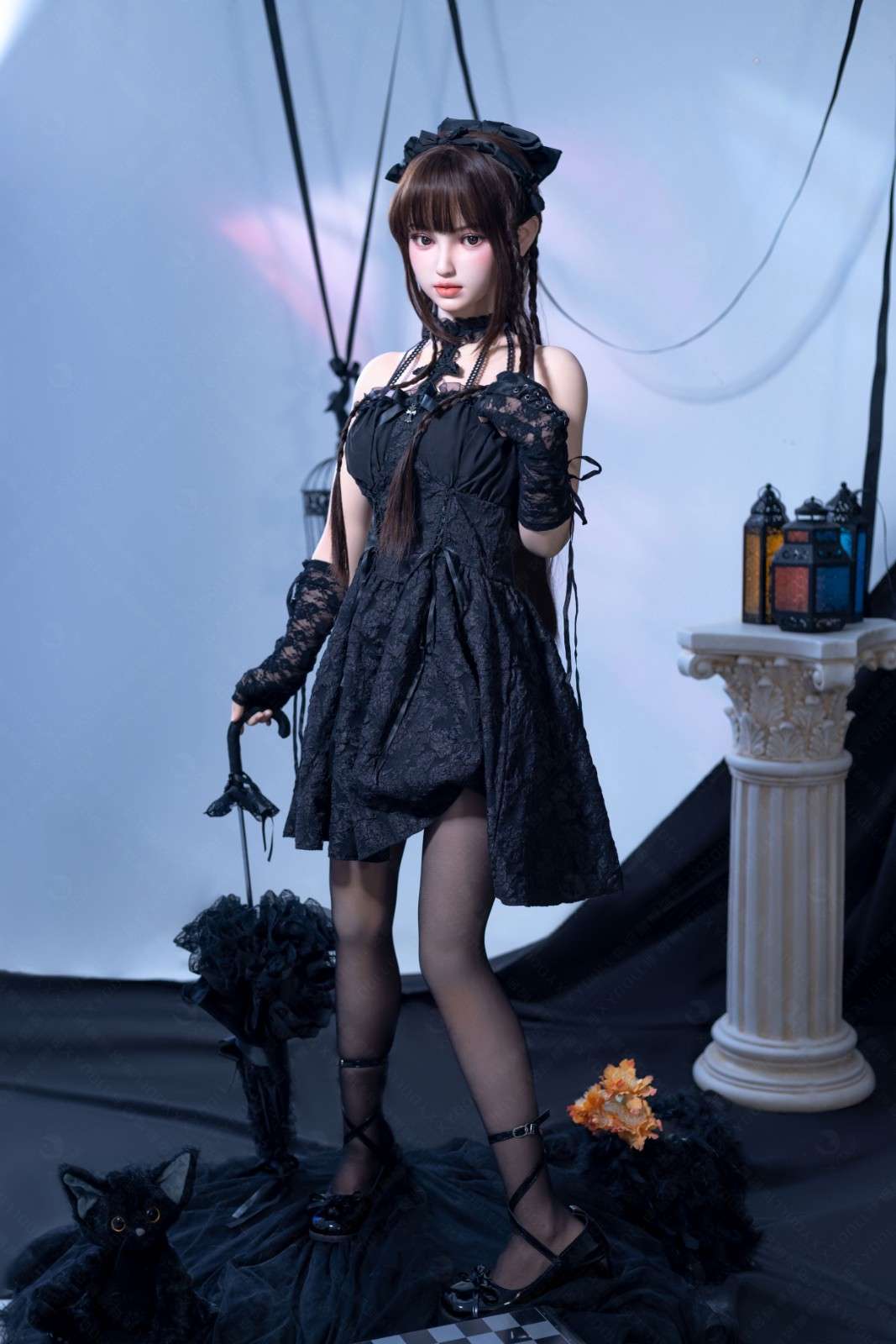 XY Dolls 148cm (4ft8") Dark Fantasy Silicone Sex Doll - C-Cup - Dale