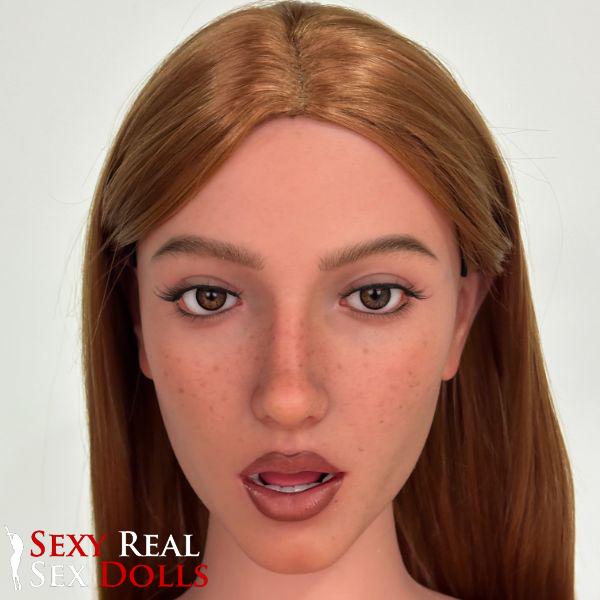 Zelex Doll 165cm (5ft5') RedHead Canadian Silicone Sex Doll - Shanda