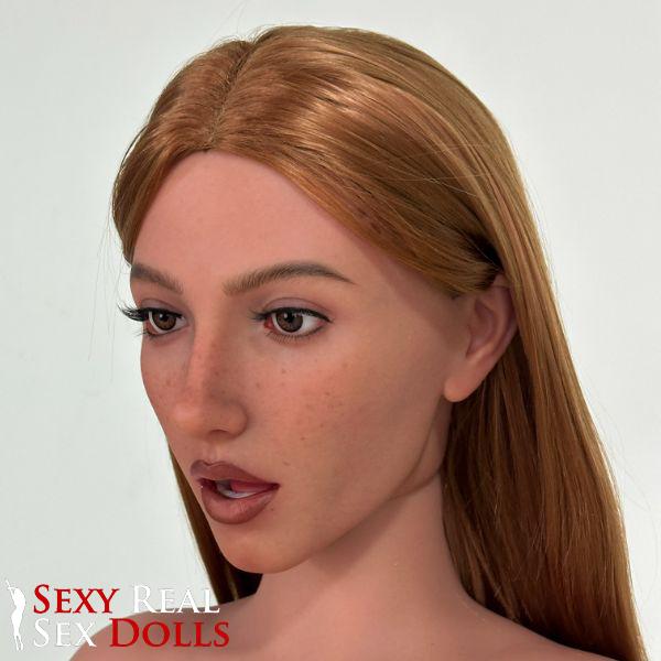 Zelex Doll 165cm (5ft5') RedHead Canadian Silicone Sex Doll - Shanda