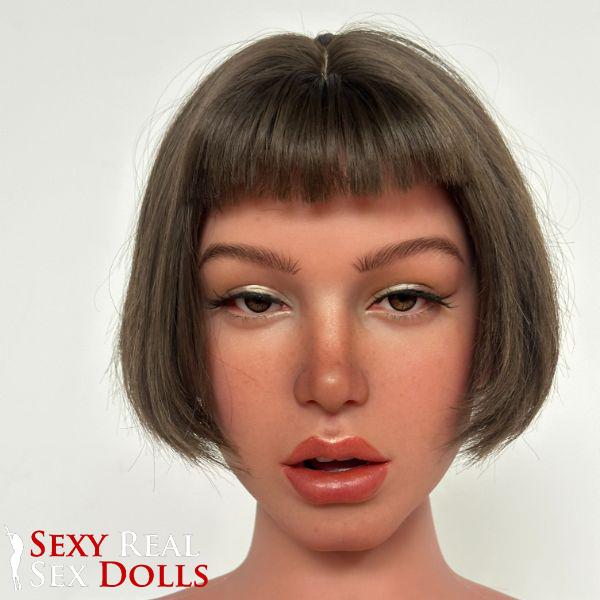 Zelex Doll 165cm (5ft5') Short Hair Premium Silicone Cheap Sex Doll - Olive